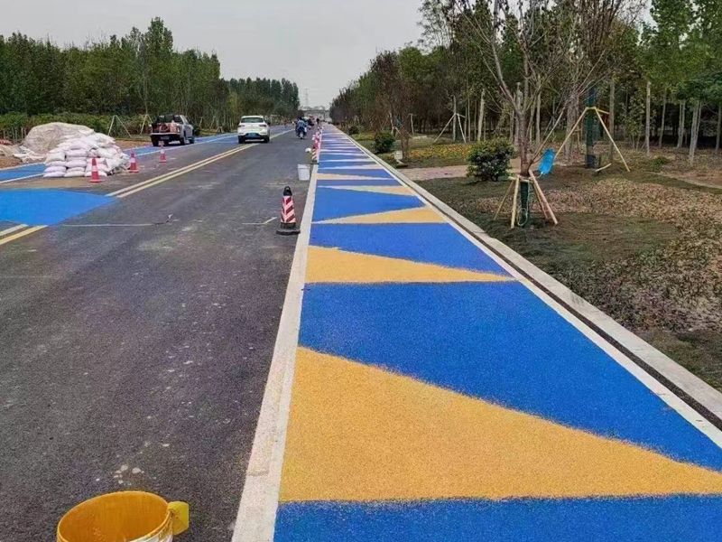 陶瓷颗粒防滑路面